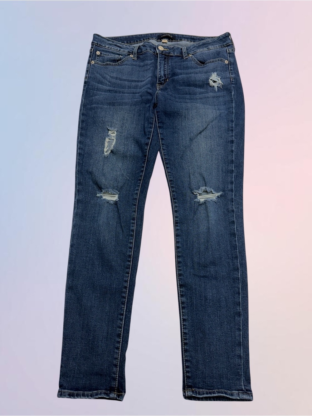 JUST USA Women’s 31 Skinny Blue Jeans